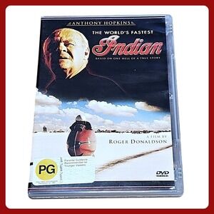 The World's Fastest Indian DVD Anthony Hopkins 2005 Movie Biography True Story
